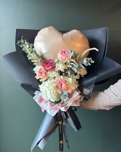 Bouquet création St Valentin